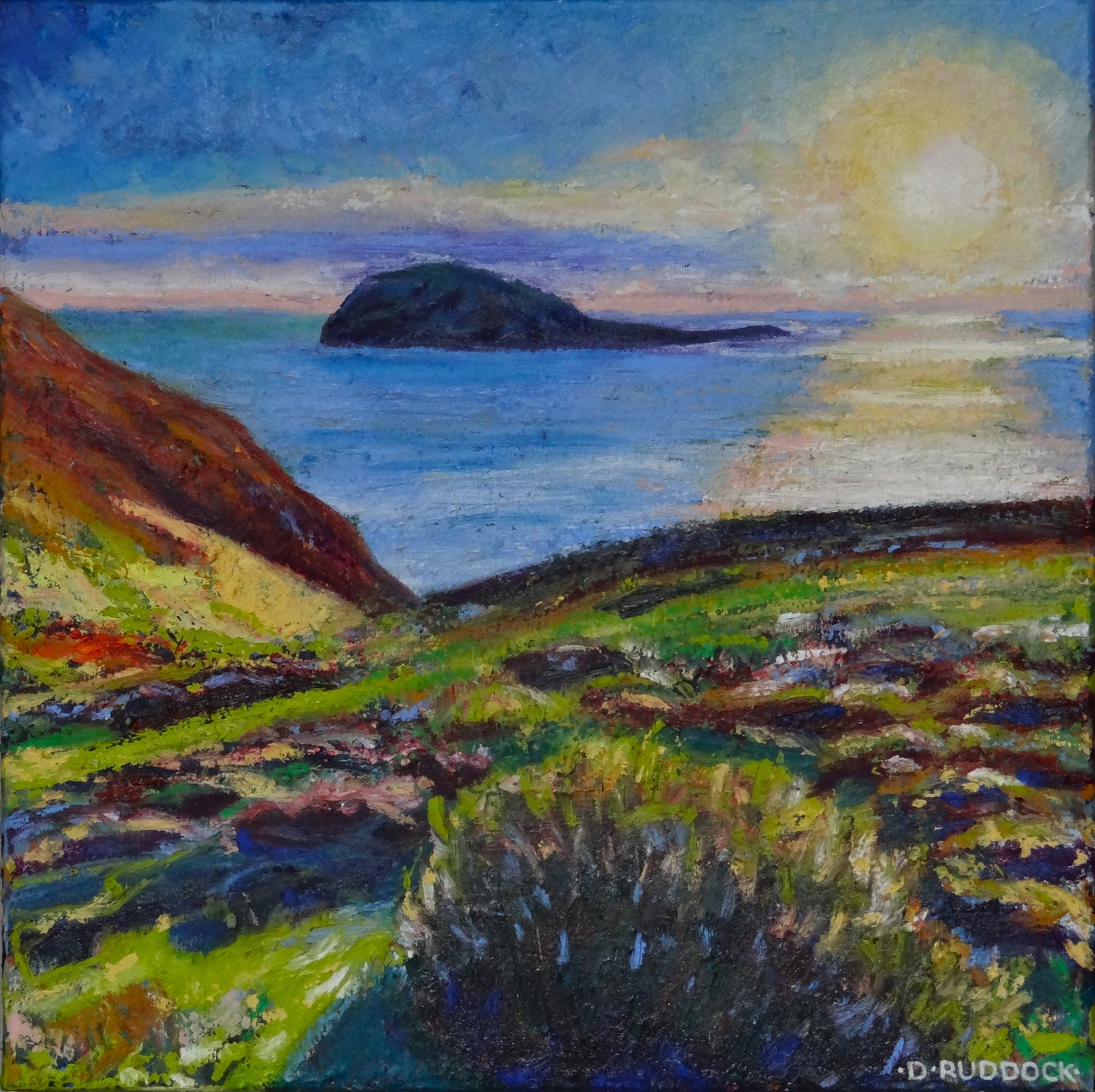 Bardsey Sunset by Dermod Ruddock