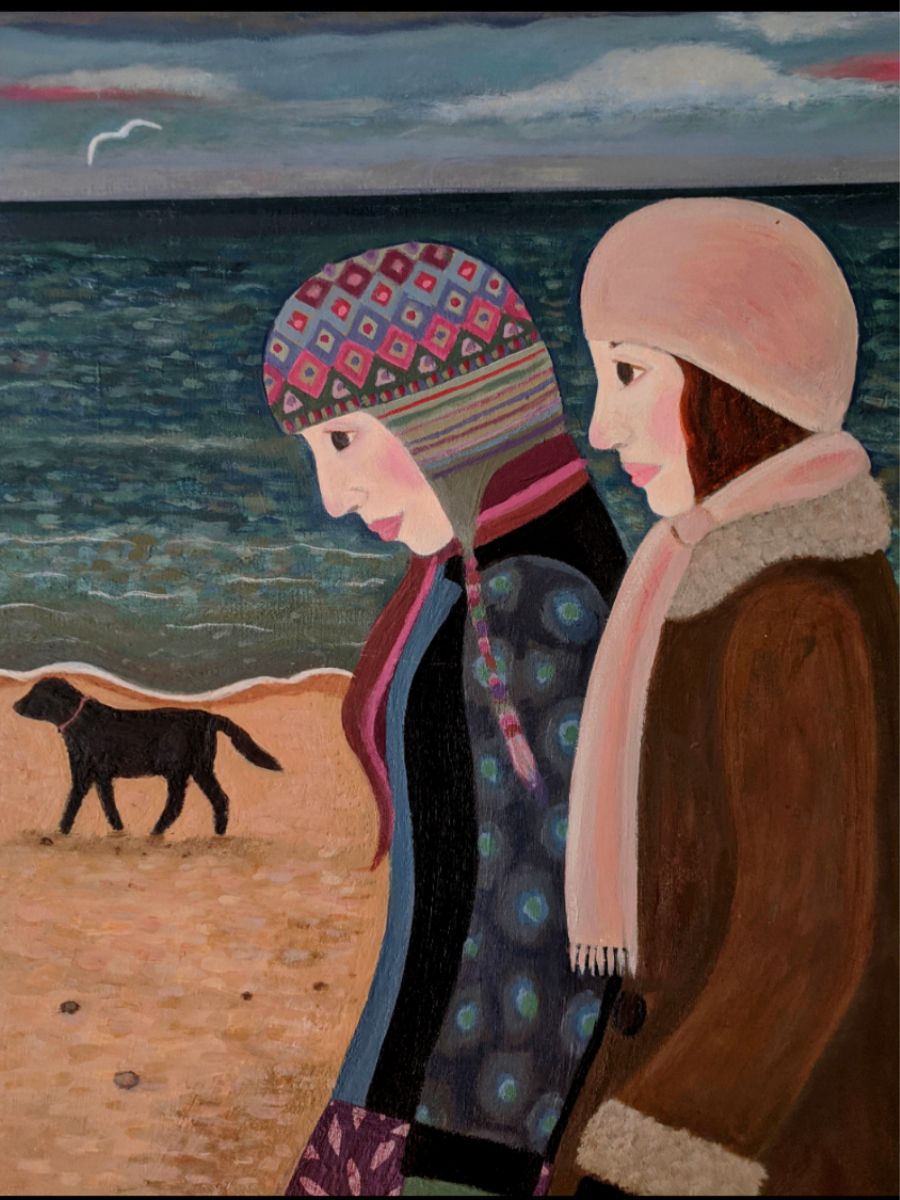 Beach Walk by Alison Ross