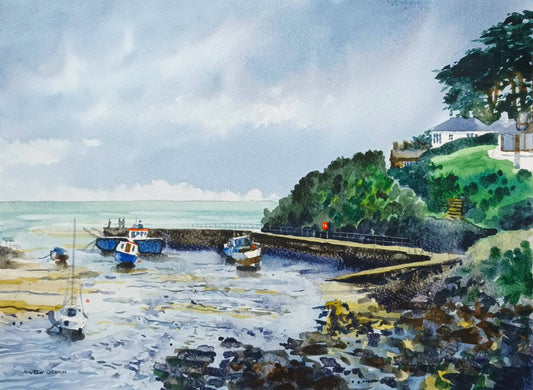 Abersoch Harbour, Llyn Peninsula by Andrew Jenkin