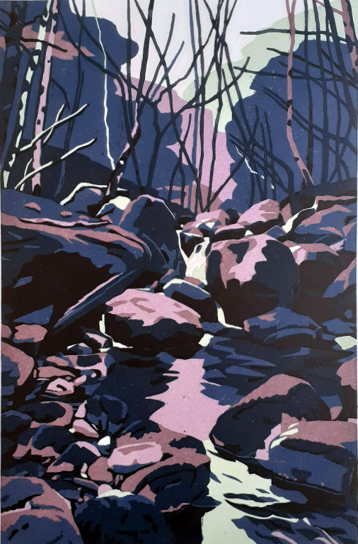 Silence of a Winter's Day by Ann Lewis PRCA