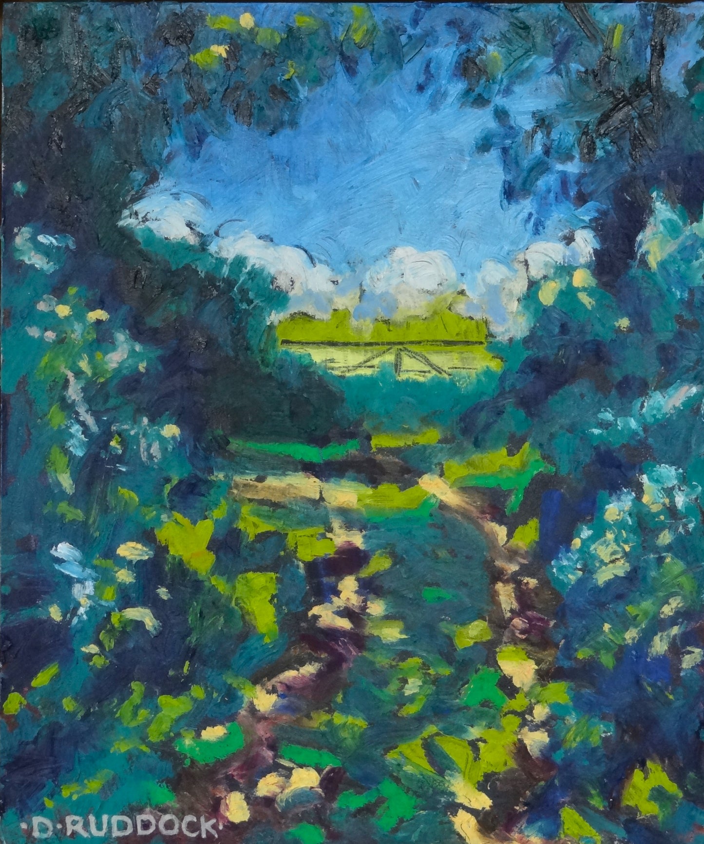 Bramble Path by Dermod Ruddock