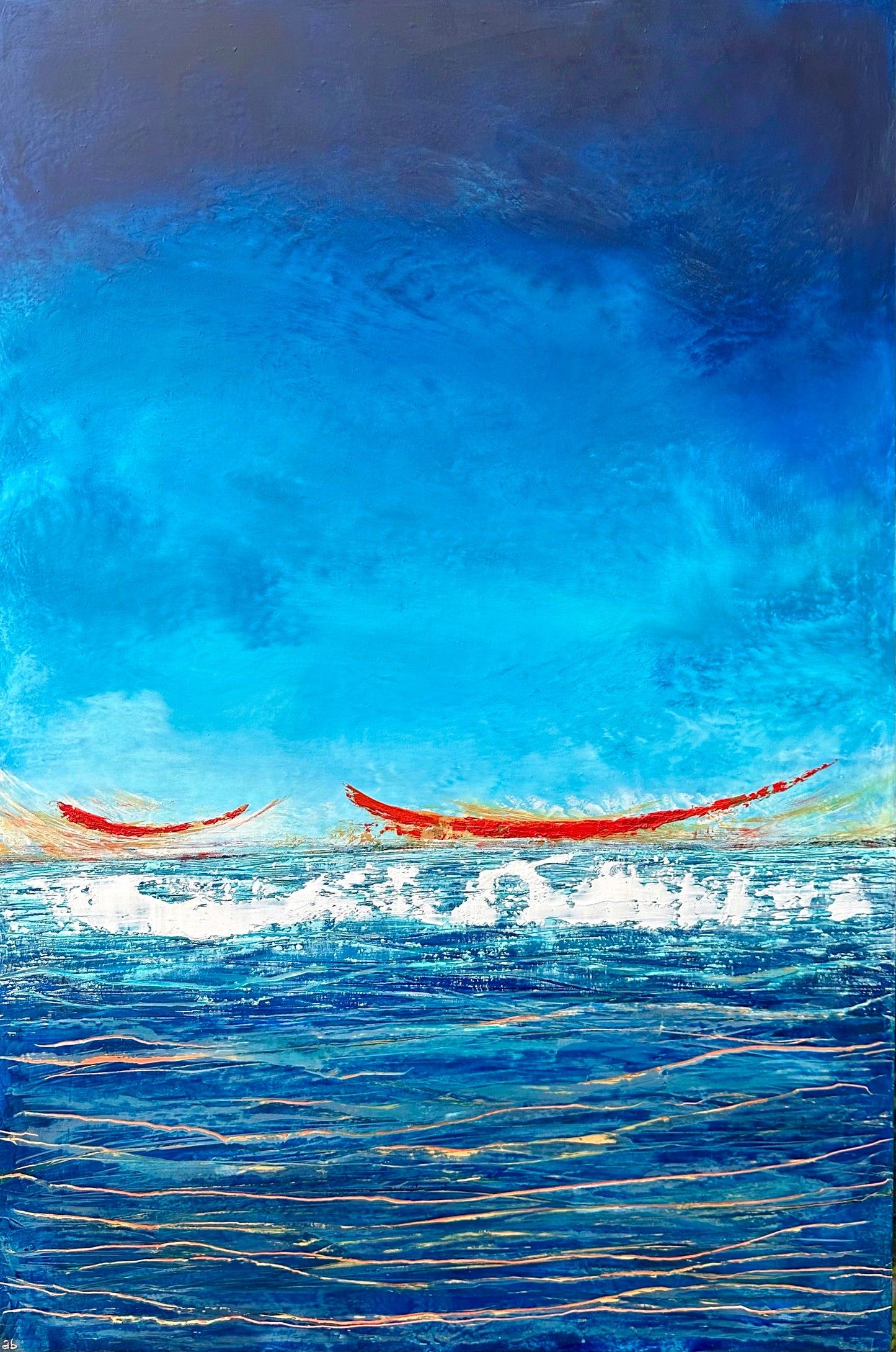 Fire on the Water by Annie Belcourt