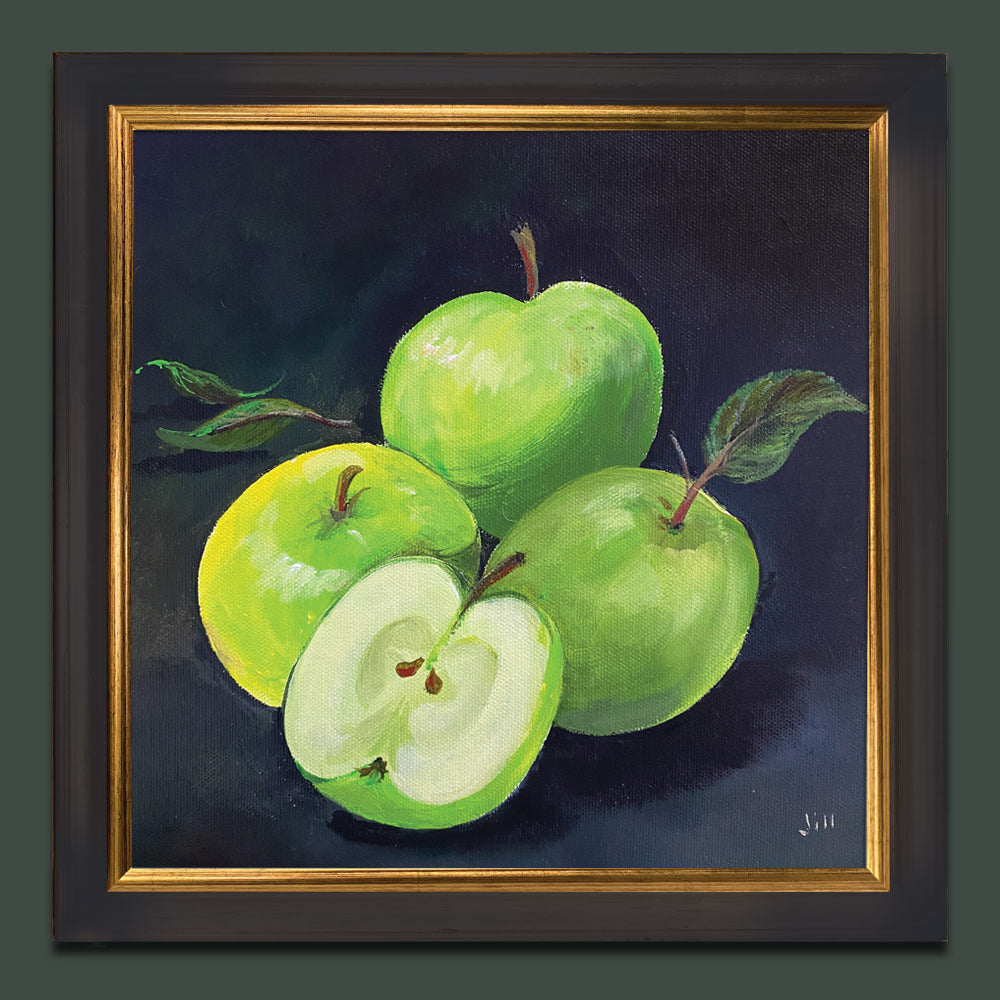 Green Apples by Jill Jones FRSA