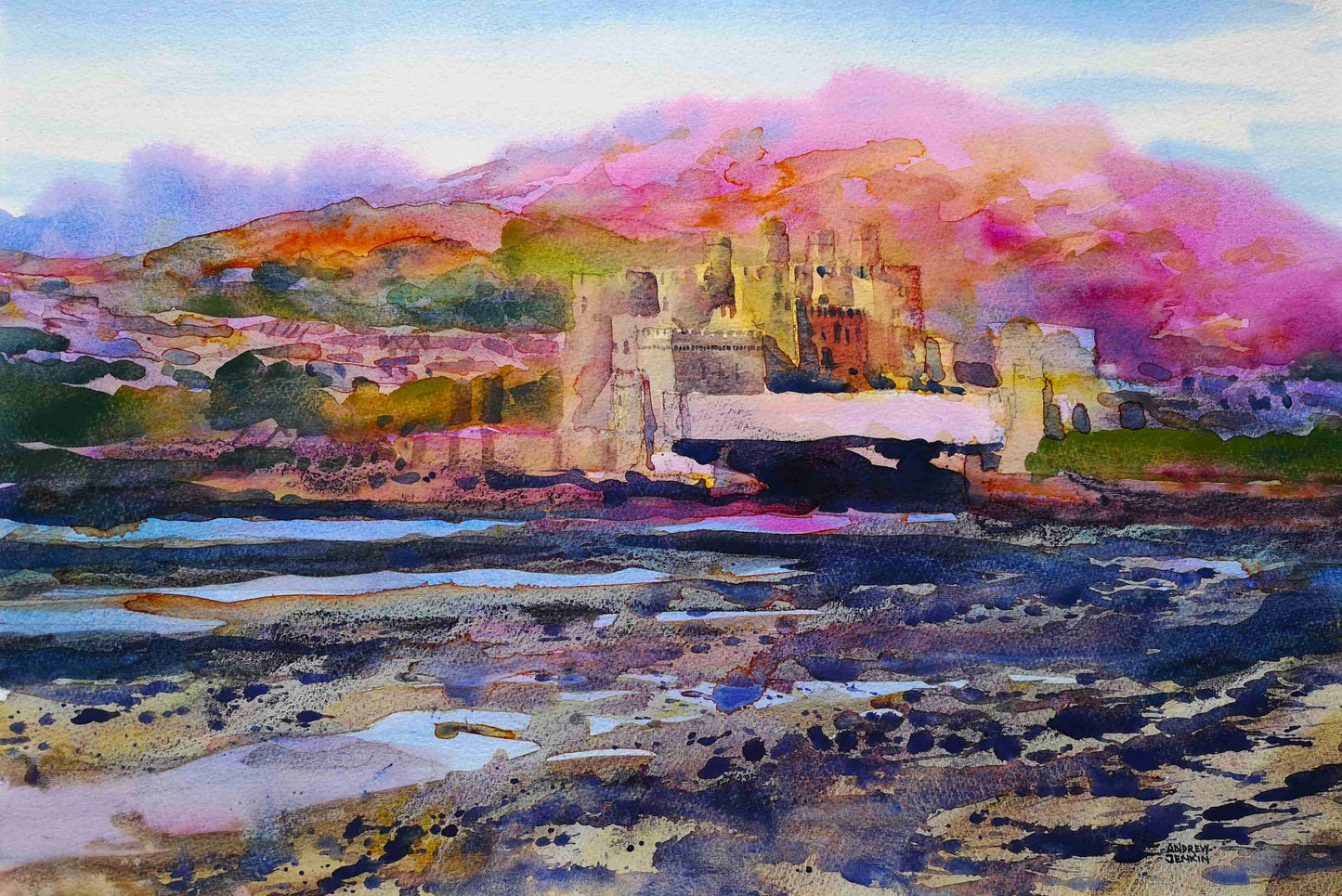 Conwy Castle by Andrew Jenkin