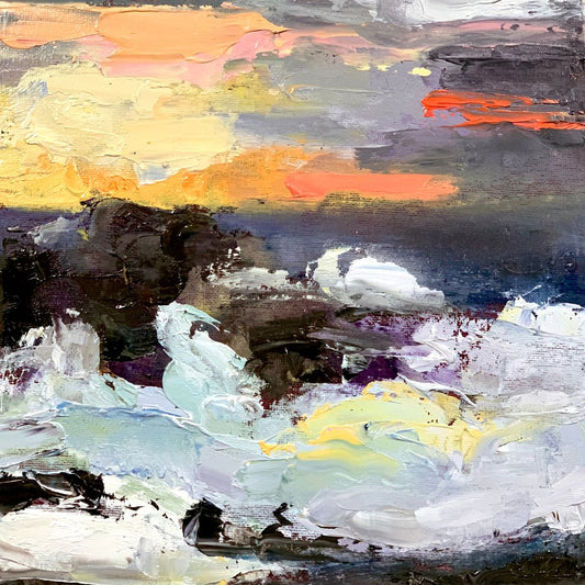 Evening Seascape by Lloyd Novelle-Jones