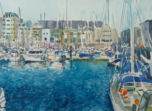 Victoria Docks, Caernarfon by Andrew Jenkin